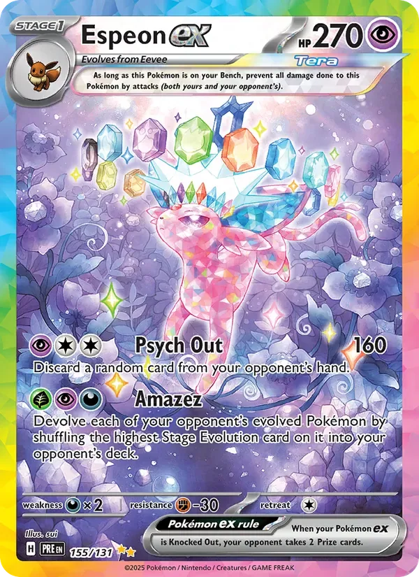 Espeon ex, Prismatic Evolutions