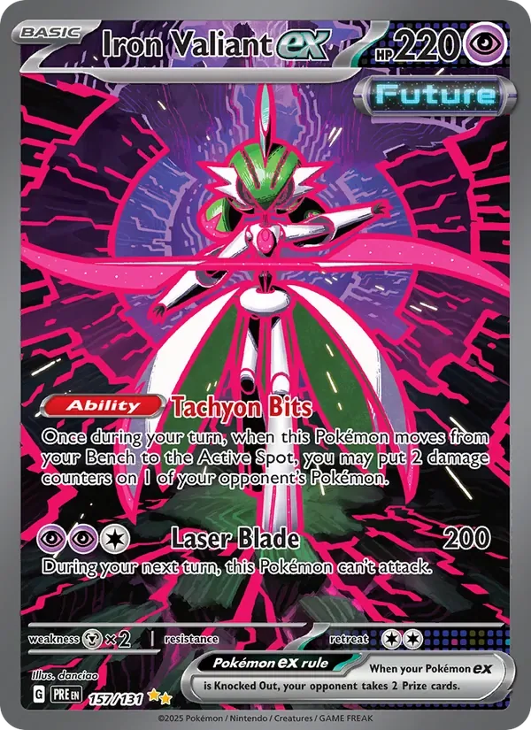 Iron Valiant ex, Prismatic Evolutions