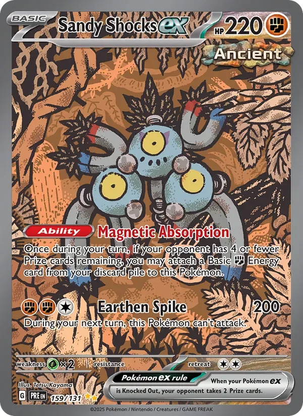 Sandy Shocks ex, Prismatic Evolutions