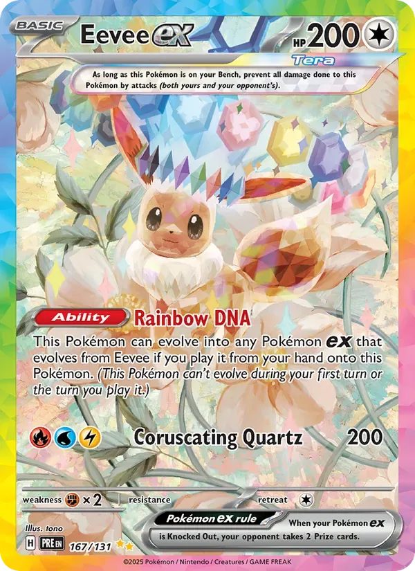 Eevee ex, Prismatic Evolutions