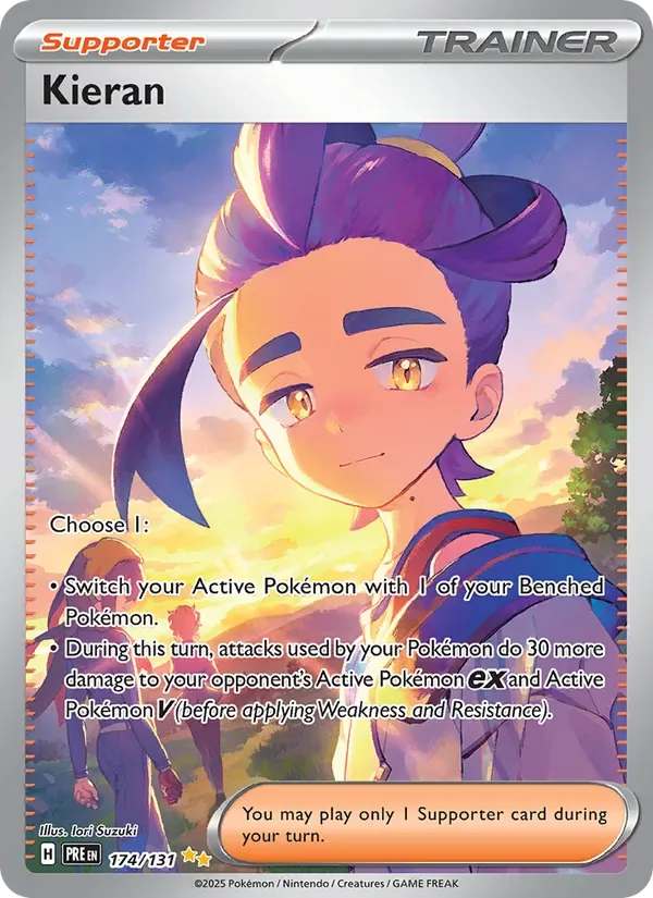 Kieran, Prismatic Evolutions