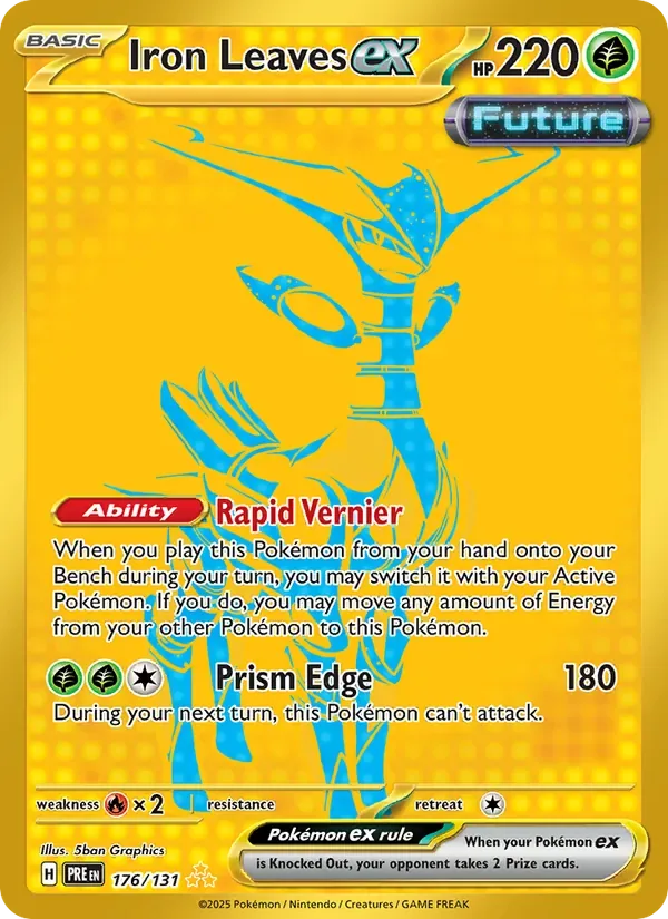 Iron Leaves ex, Prismatic Evolutions