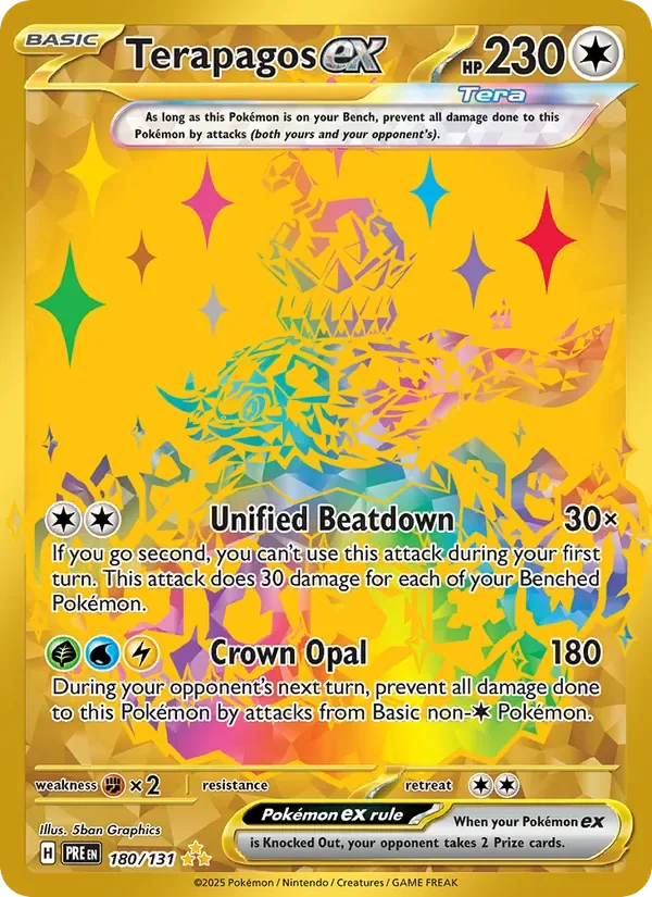 Terapagos ex, Prismatic Evolutions