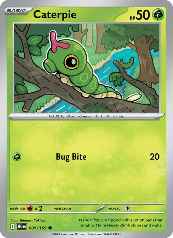 Caterpie, Journey Together