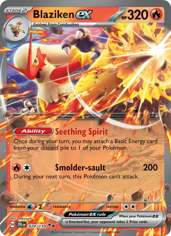 Blaziken ex, Journey Together