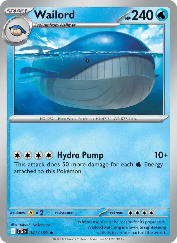 Wailord, Journey Together