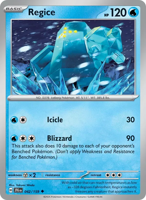 Regice, Journey Together