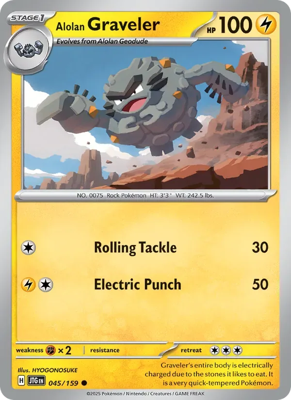 Alolan Graveler, Journey Together