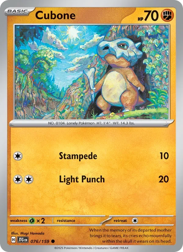 Cubone, Journey Together