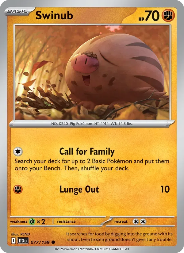 Swinub, Journey Together