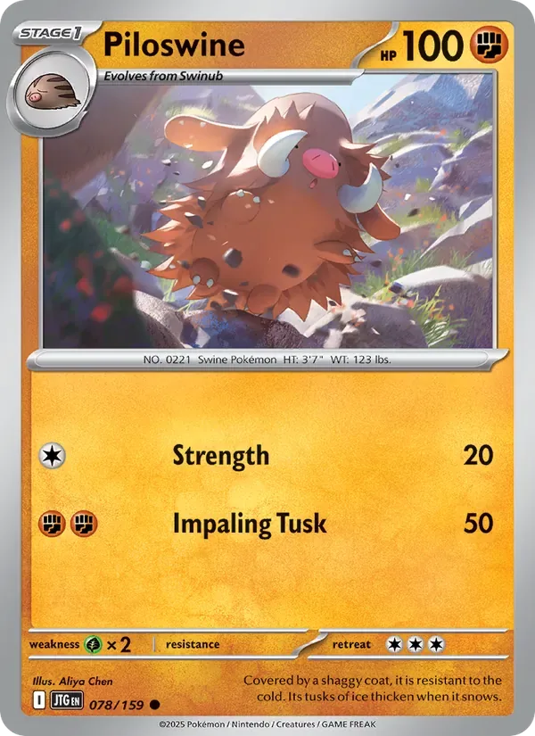 Piloswine, Journey Together