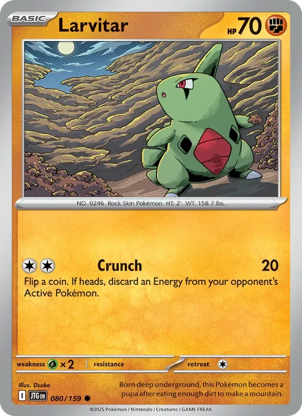 Larvitar, Journey Together