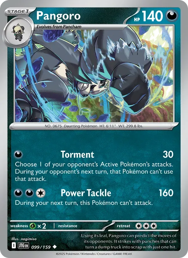 Pangoro, Journey Together