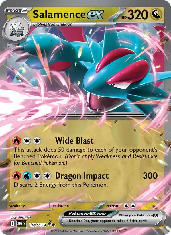 Salamence ex, Journey Together