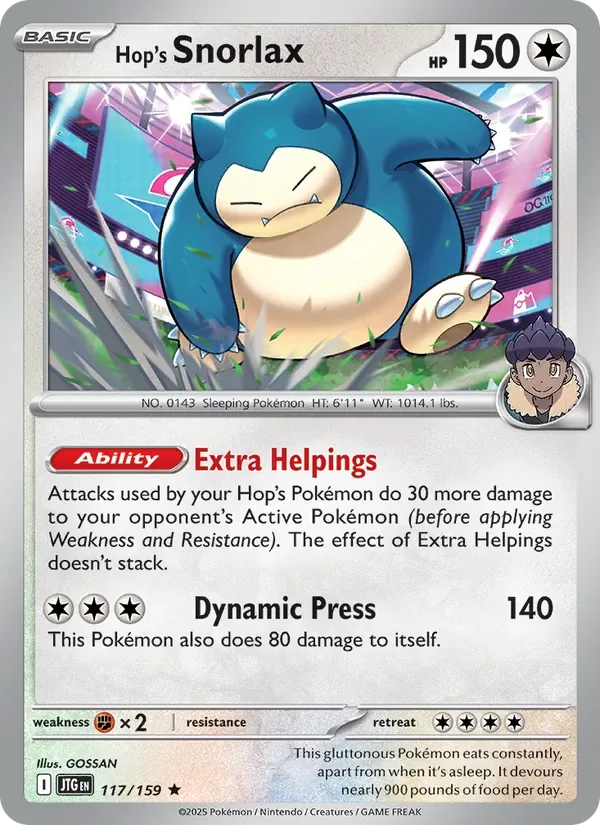 Hop's Snorlax, Journey Together