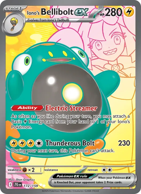 Iono's Bellibolt ex, Journey Together