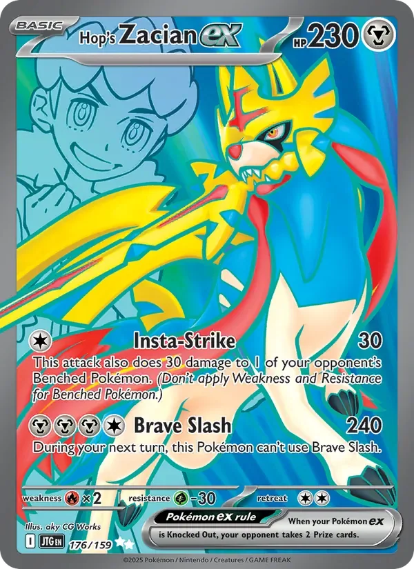 Hop's Zacian ex, Journey Together