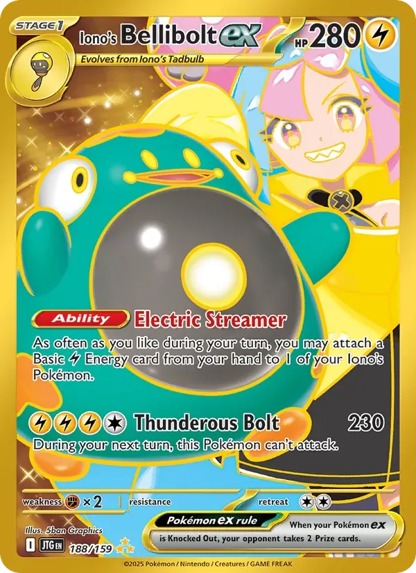 Iono's Bellibolt ex, Journey Together