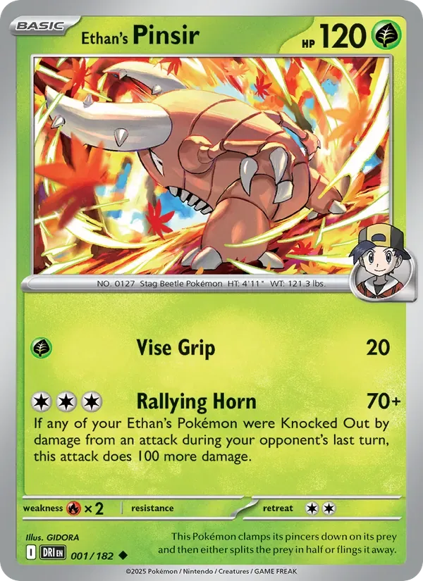 Ethan's Pinsir, Destined Rivals
