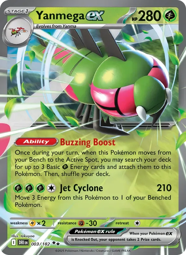 Yanmega ex, Destined Rivals
