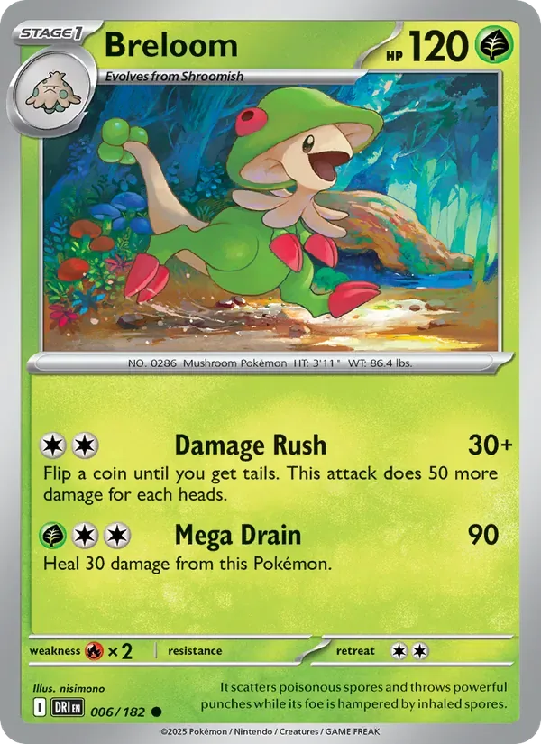 Breloom, Destined Rivals