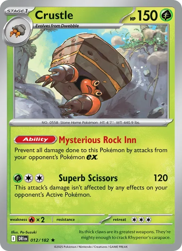 Crustle, Destined Rivals