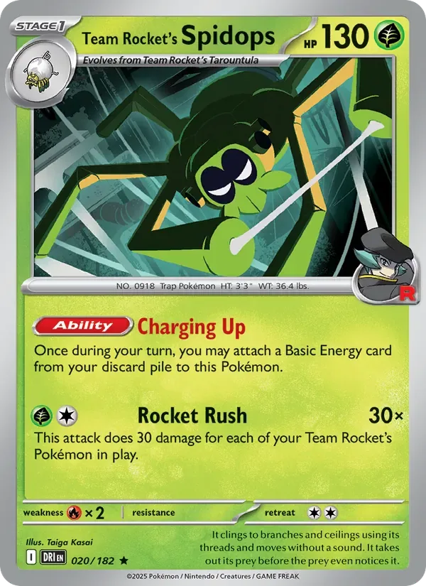 Team Rocket's Spidops, Destined Rivals