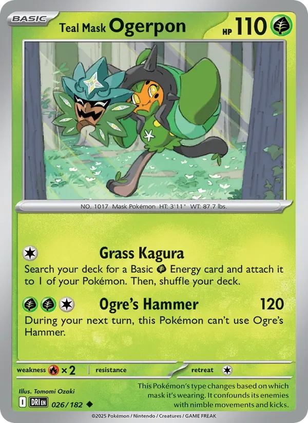 Teal Mask Ogerpon, Destined Rivals