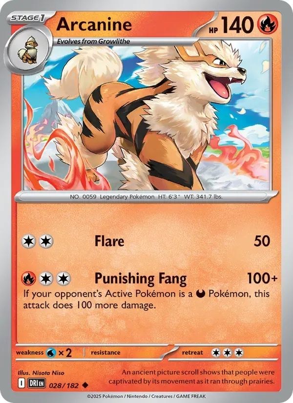 Arcanine, Destined Rivals