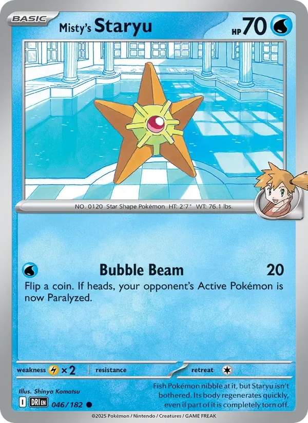 Misty's Staryu, Destined Rivals
