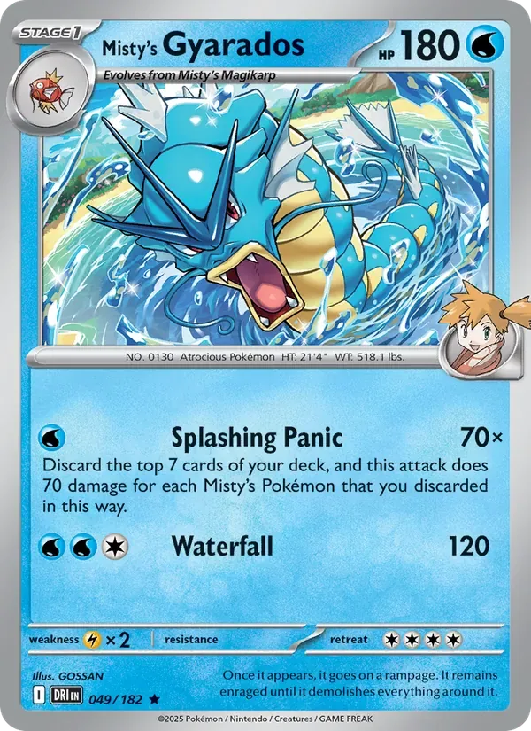 Misty's Gyarados, Destined Rivals