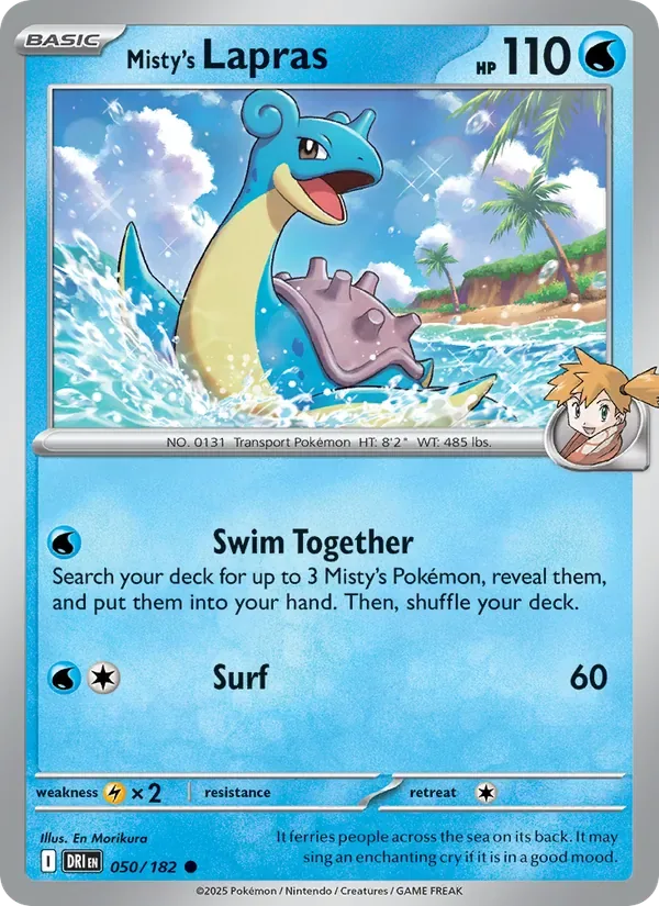 Misty's Lapras, Destined Rivals