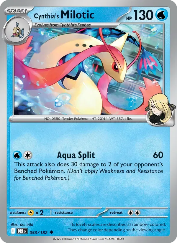 Cynthia's Milotic, Destined Rivals