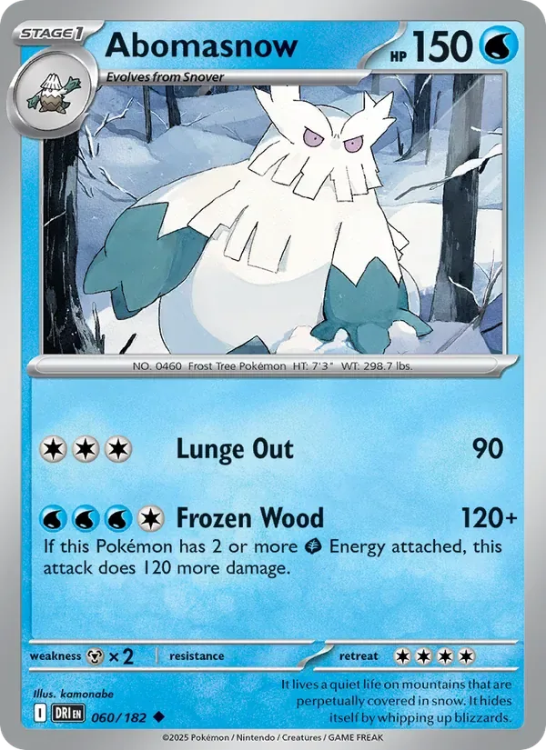 Abomasnow, Destined Rivals