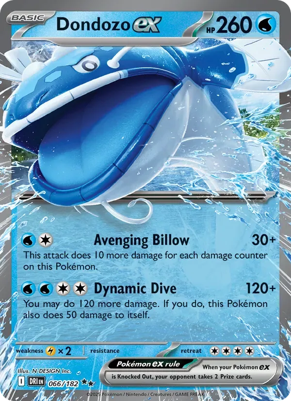 Dondozo ex, Destined Rivals