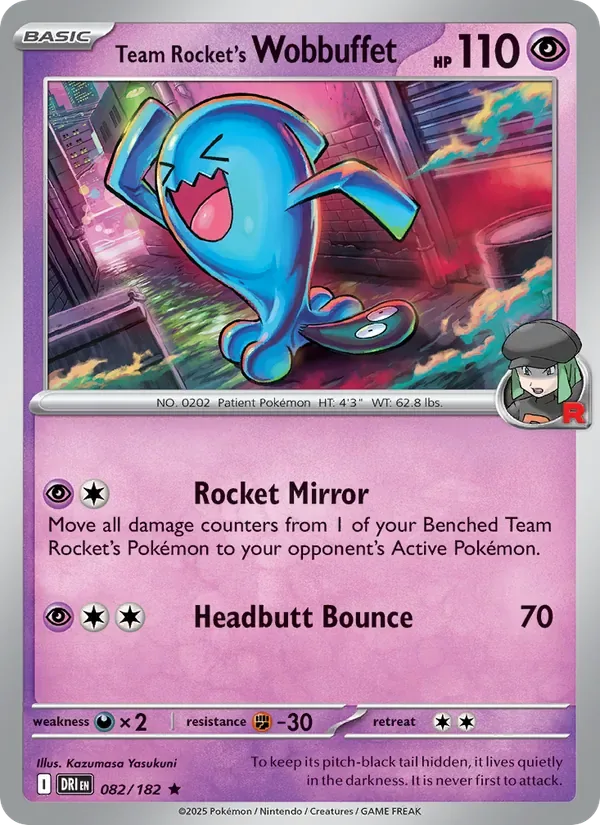 Team Rocket's Wobbuffet, Destined Rivals