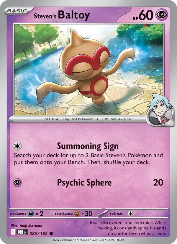 Steven's Baltoy, Destined Rivals