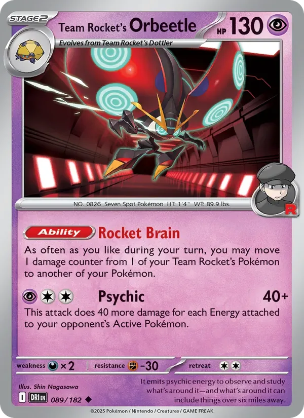 Team Rocket's Orbeetle, Destined Rivals