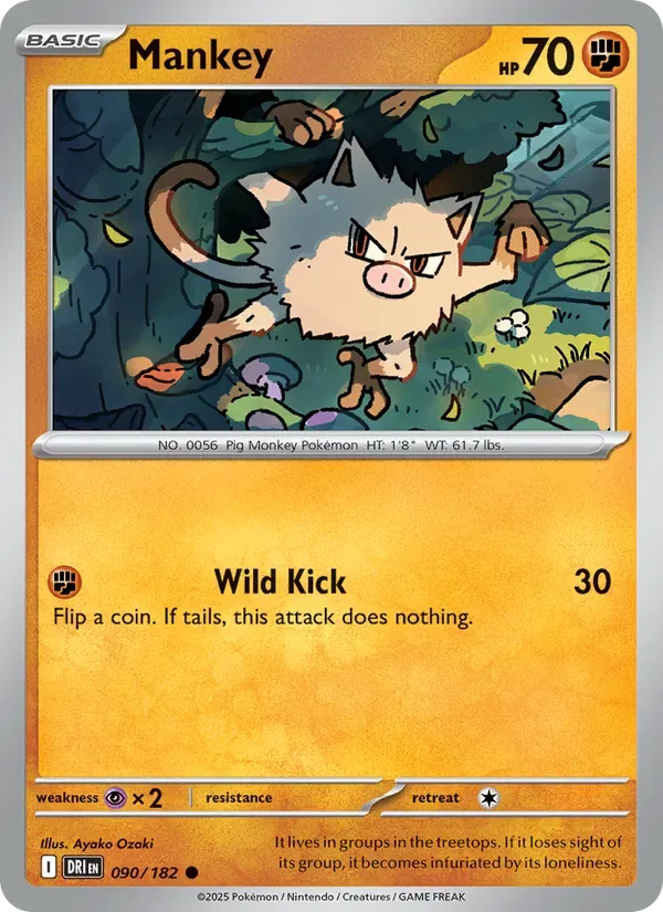 Mankey, Destined Rivals