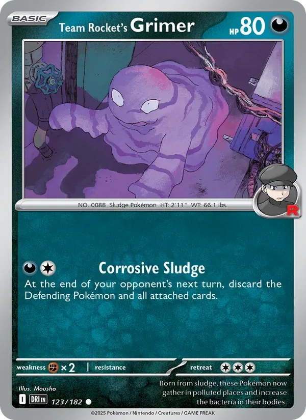 Team Rocket's Grimer, Destined Rivals