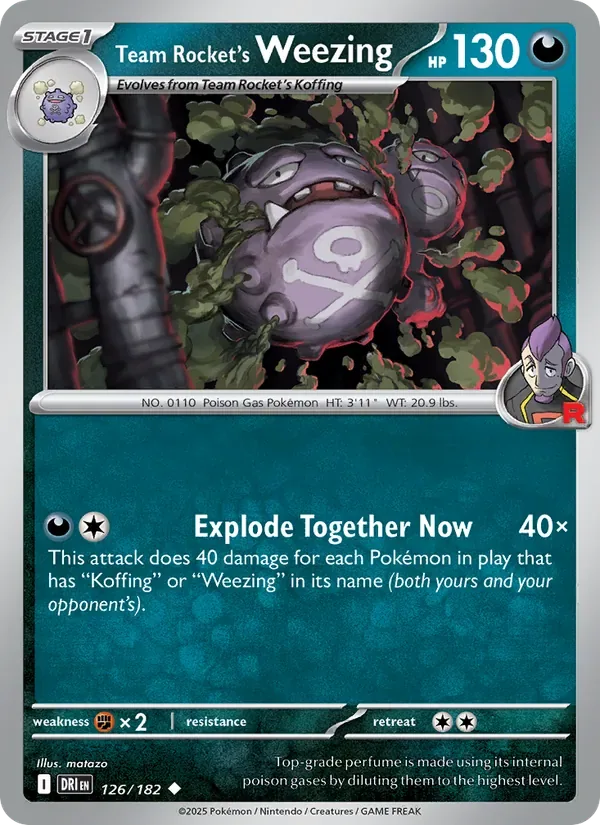 Team Rocket's Weezing, Destined Rivals
