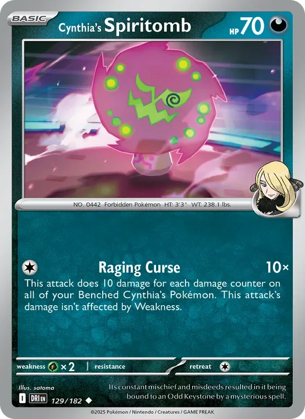 Cynthia's Spiritomb, Destined Rivals