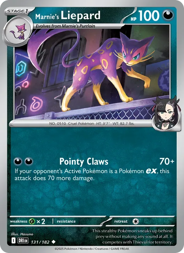 Marnie's Liepard, Destined Rivals
