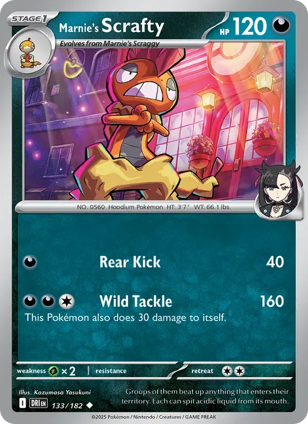 Marnie's Scrafty, Destined Rivals