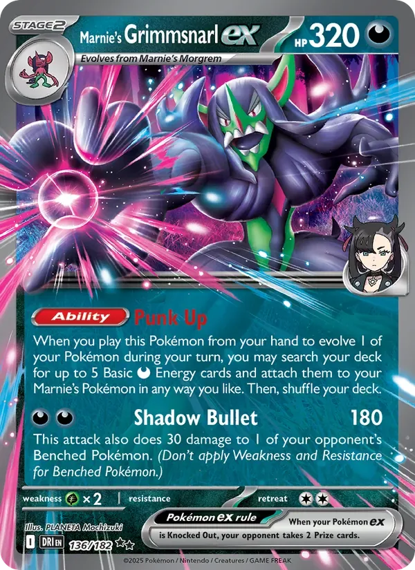 Marnie's Grimmsnarl ex, Destined Rivals
