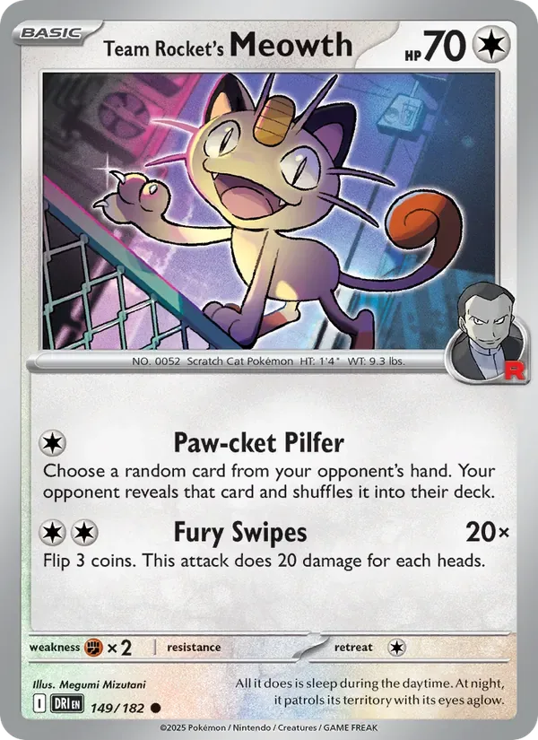 Team Rocket's Meowth, Destined Rivals