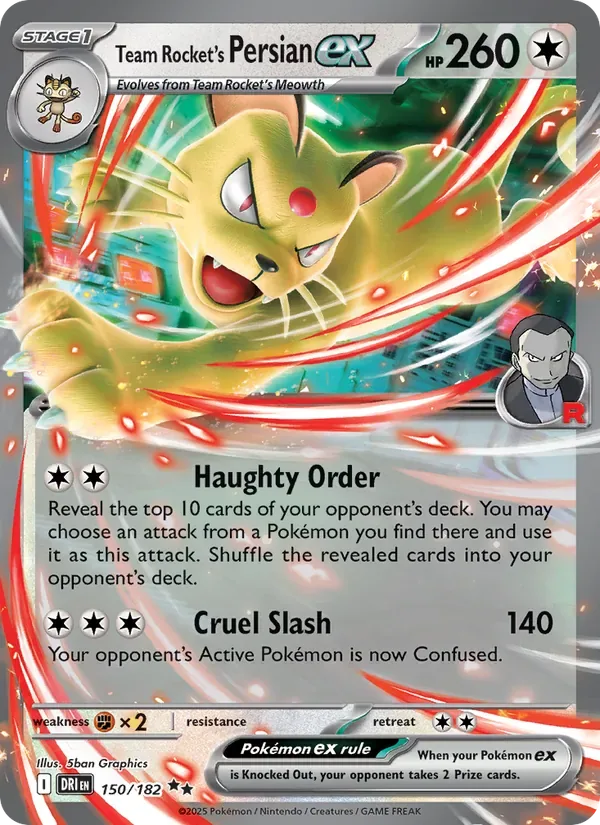 Team Rocket's Persian ex, Destined Rivals