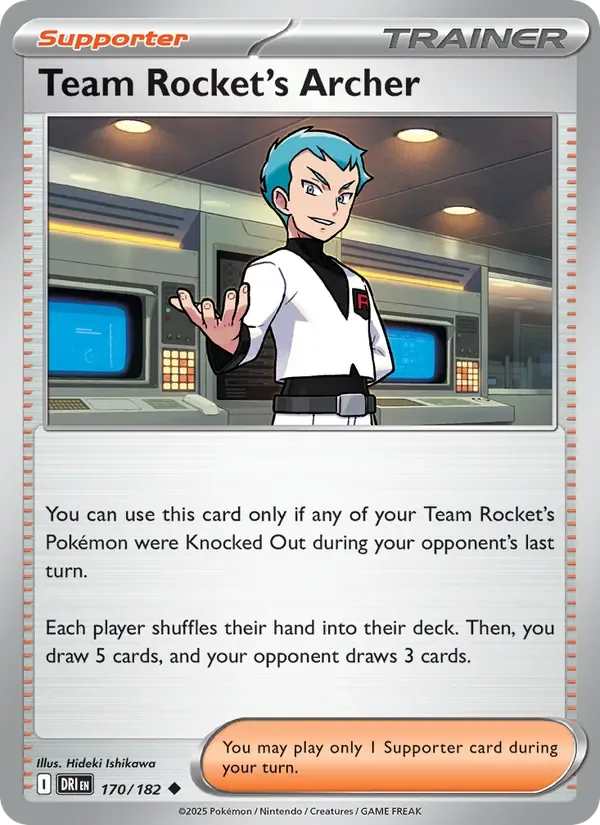 Team Rocket's Archer, Destined Rivals