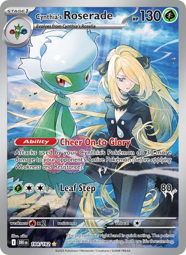 Cynthia's Roserade, Destined Rivals