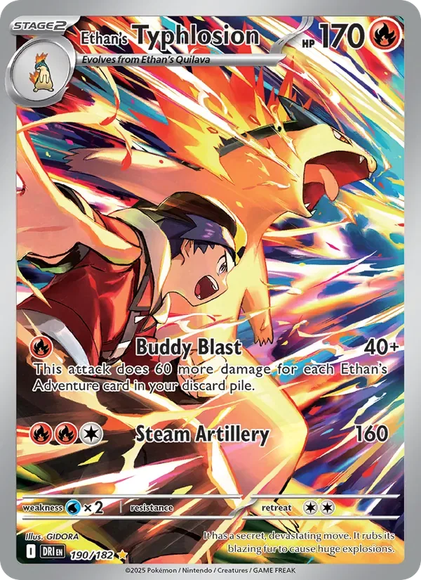 Ethan's Typhlosion, Destined Rivals